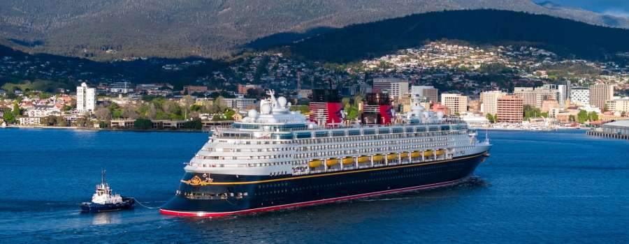 Magic of Disney Cruise Line arrives in Tasmania