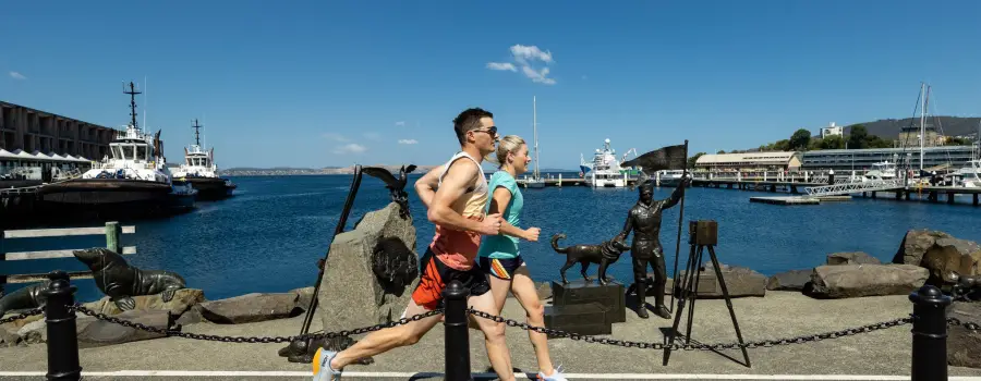 TasPorts supports team members participating in Ironman 70.3 Tasmania