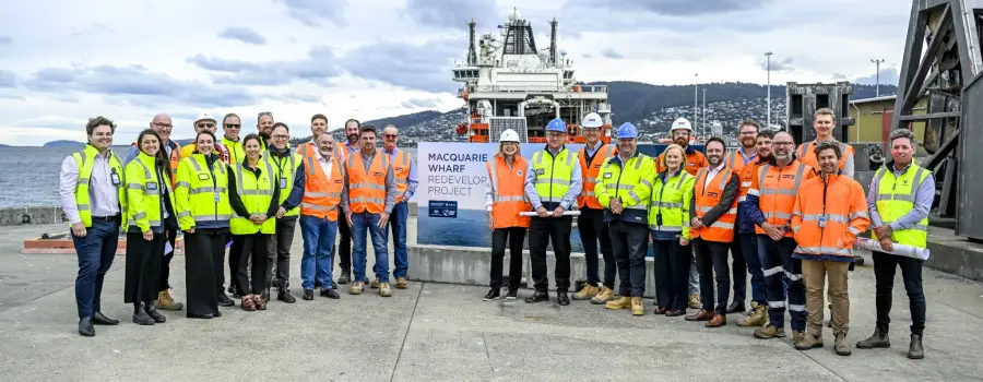 Project team assembles to deliver Macquarie Wharf 6 Redevelopment
