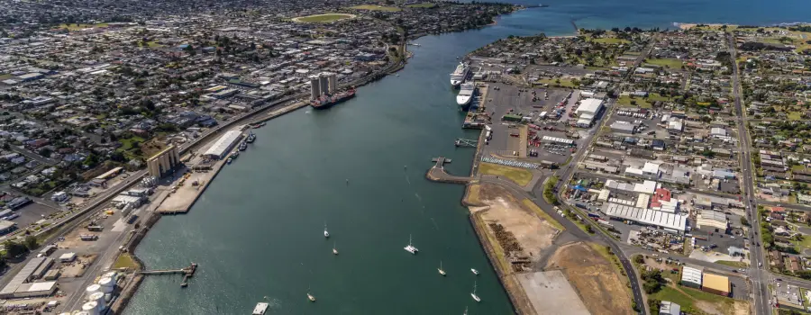 Commercial shipping suspended at the Port of Devonport