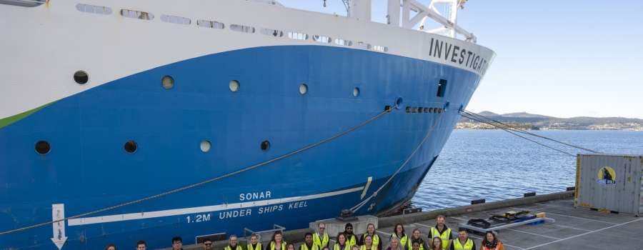 WISTA Australia welcomed to the Port of Hobart