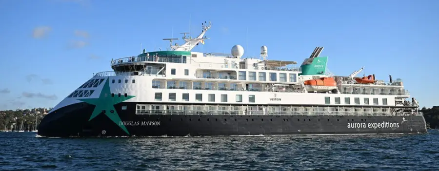 TasPorts welcomes Douglas Mawson on historic maiden voyage to Hobart