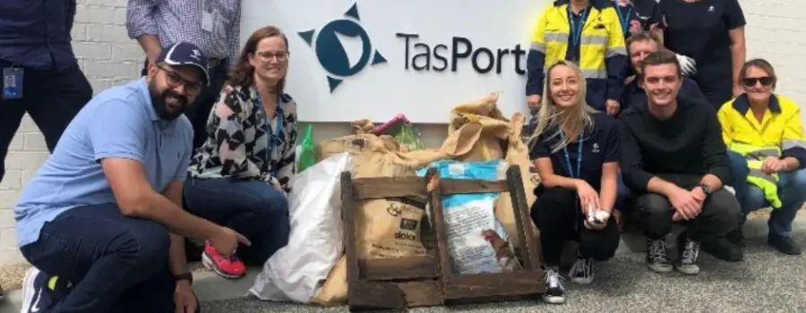 TasPorts Cleans Up!
