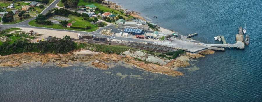 Flinders Island safe harbour marine facility