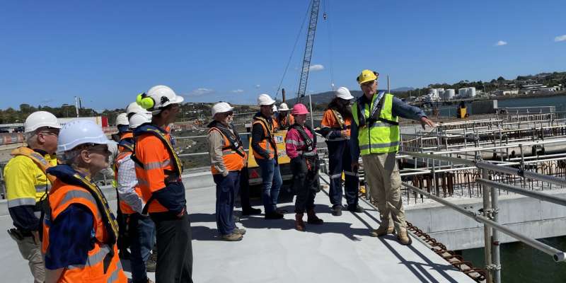 Engineers Australia impressed by wharf development