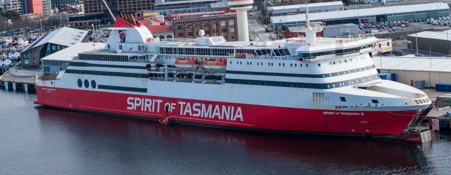 Spirit of Tasmania II in Port of Hobart