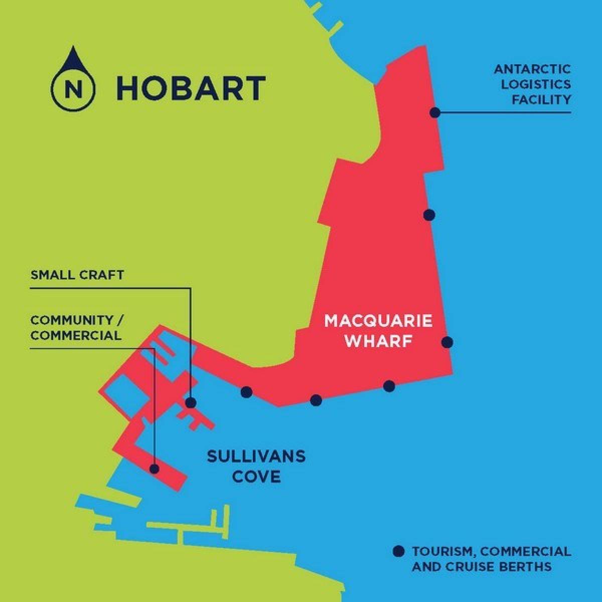 Hobart Map 2018